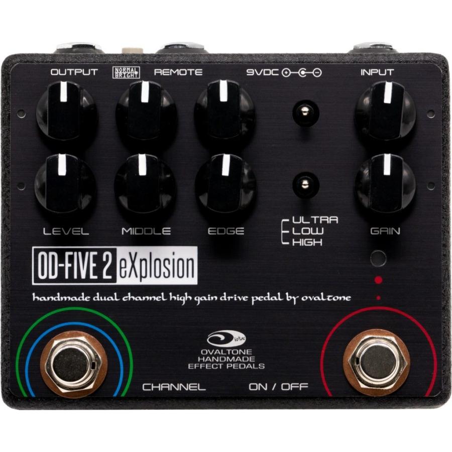 Ovaltone OD-FIVE 2 eXplosion ギターエフェクター OVALTONE / OD-FIVE 2 eXplosion : 伊藤楽器 松戸店 - 通販