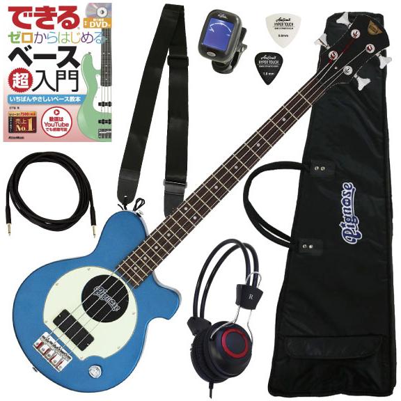 調整済みで弾きやすい Pignose / PGB-200 エレキベース初心者セット 