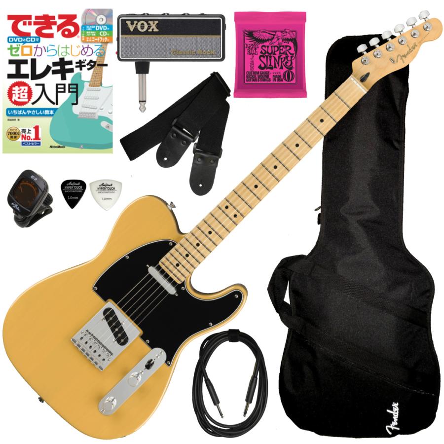 調整済で弾きやすい Fender / PLAYER TELECASTER エレキギター初心者