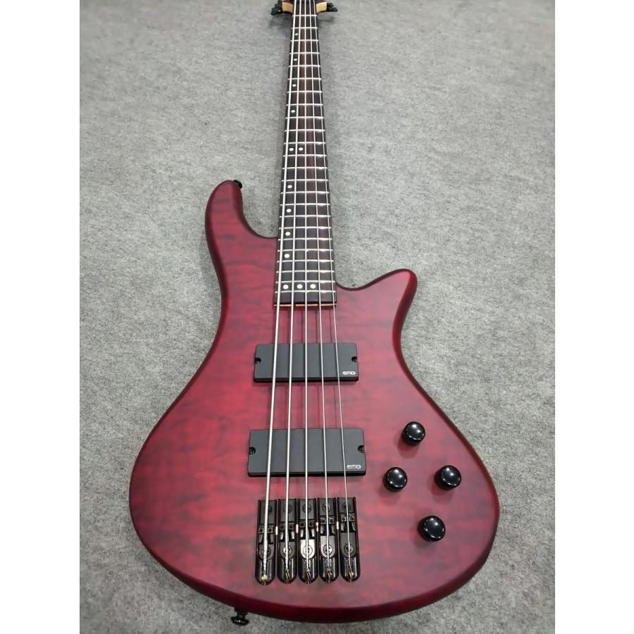 調整済で弾きやすい5弦ベース Schecter / Stiletto Custom-5(VRS