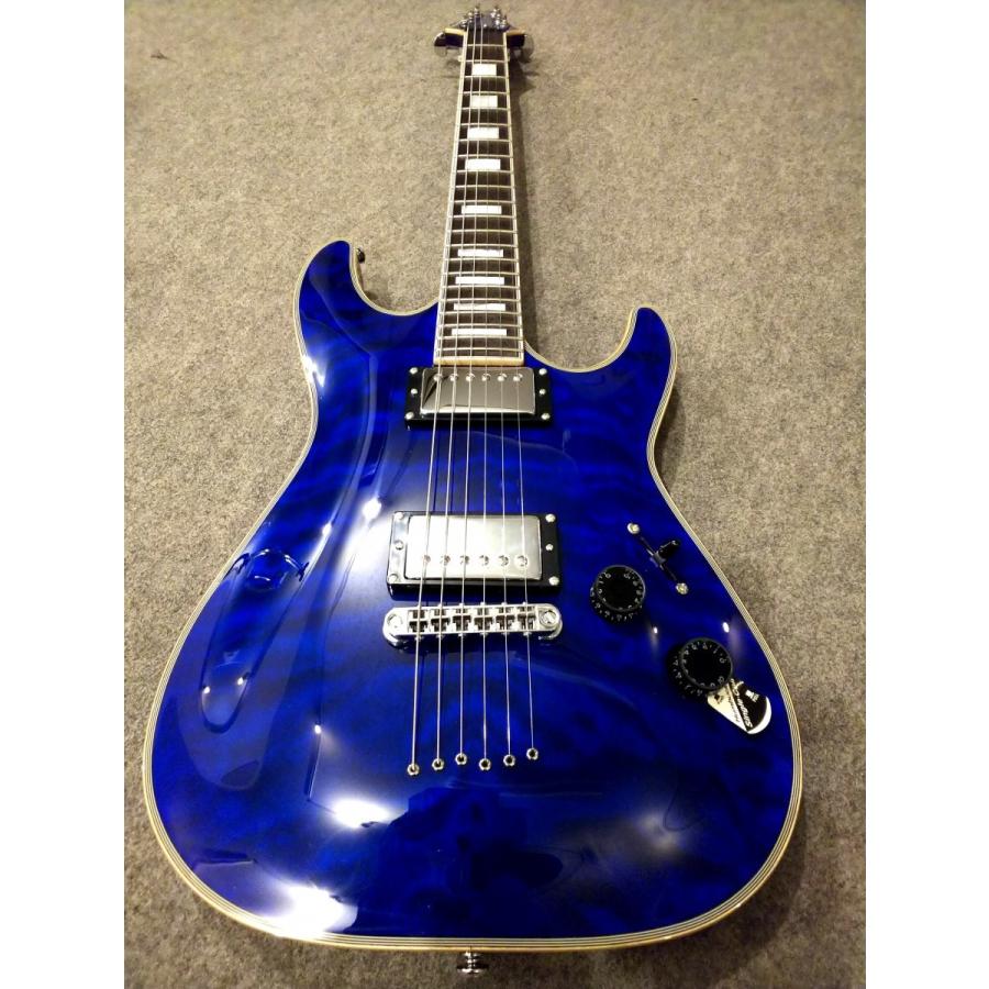 Schecter C-1 Custom セイモア・ダンカンPU搭載 Schecter Guitar Research C-1 Custom Electric Guitar See-Thru