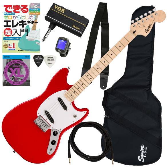 Squier 調整済だから弾きやすいSQUIER SONIC MUSTANG エレキギター