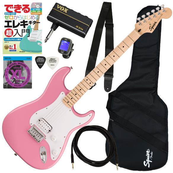 【調整済】squier ストラト　fender sonic エレキギター Fender 調整済で弾きやすいSQUIER SONIC STRATOCASTER エレキ