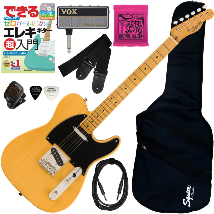 Squire telecaster CV 50S テレキャスター Amazon.co.jp: Squier by Fender エレキギター Classic Vibe 50s
