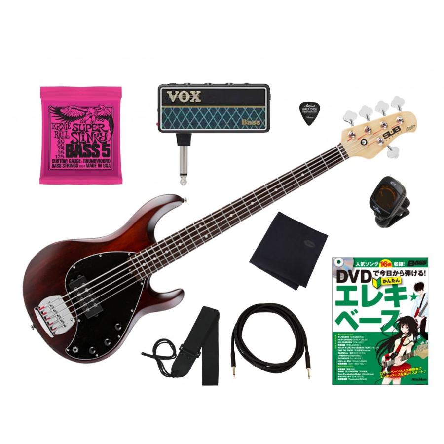 期間限定値下げ ミュージックマンの廉価SUBベース５弦 即納可能】Sterling by MUSIC MAN（スターリンバイミュージック