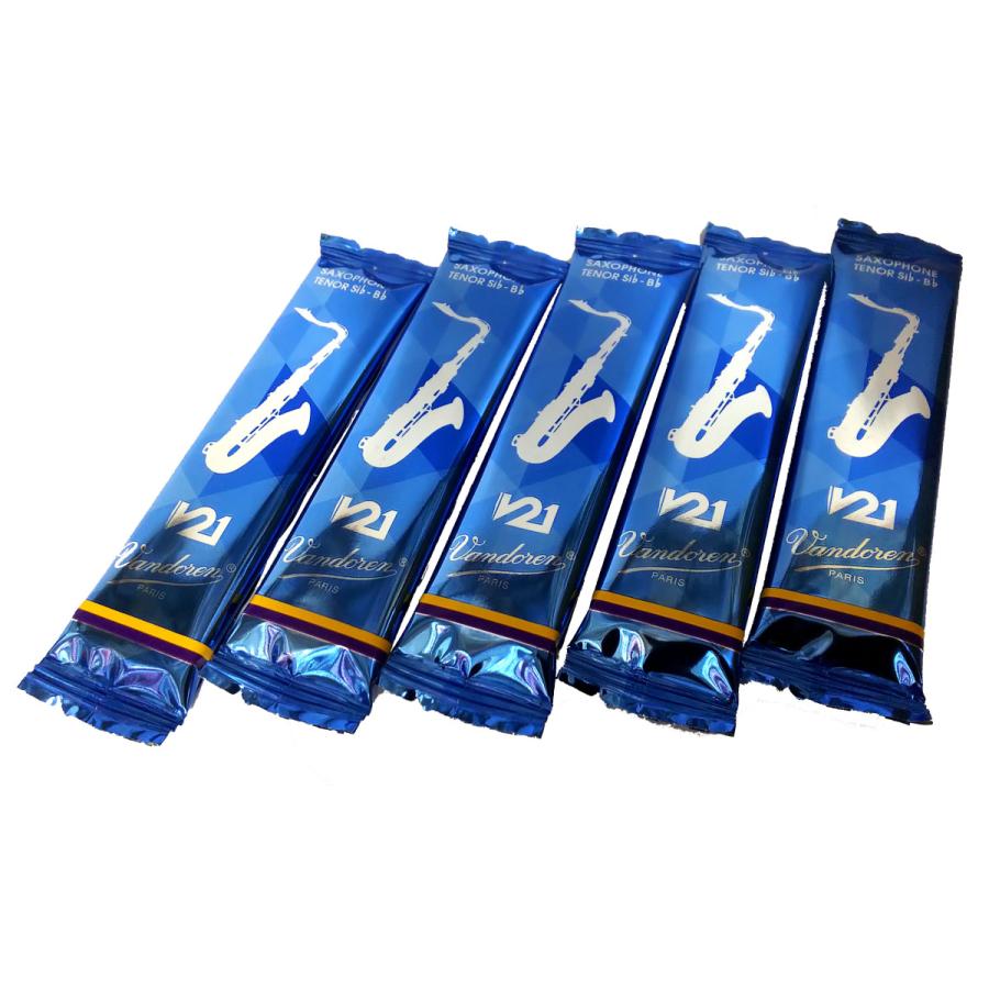 Vandoren V21 / テナーサックス用リード 2,5 5枚入り : 伊藤楽器 松戸