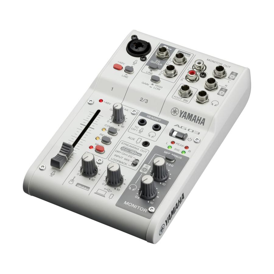 【新品未使用】YAMAHA AG03MK2 W ホワイト ヤマハ 71wahhZV1EL._AC_UF1000,