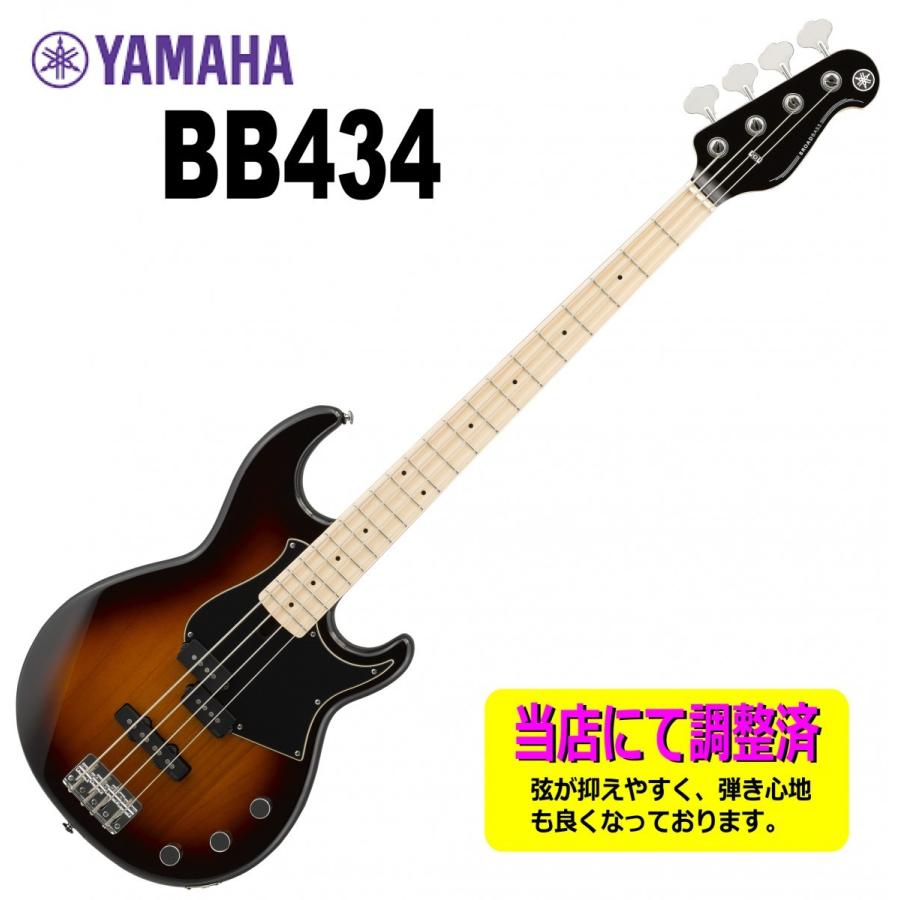 bb434M Yamaha ブラック 4弦ベース メイプル指板 bb434M Yamaha ブラック 4弦ベース メイプル指板 bb434M Yamaha