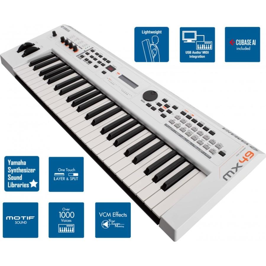 YAMAHA MX61 WH(ケース付) : 伊藤楽器 松戸店 - 通販 - Yahoo YAMAHA MX61 WH(ケース付) : 伊藤楽器 松戸店 - 通販 - Yahoo