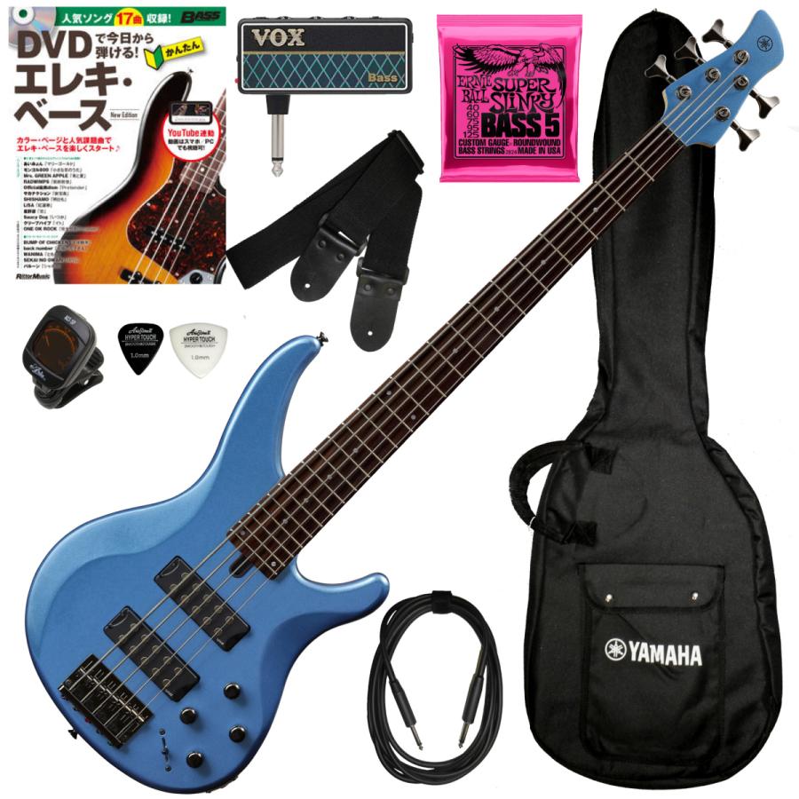 調整済で弾きやすいヤマハtrbx305 5弦ベースセット Yamahatrbx305ftbset 伊藤楽器 松戸店 通販 Yahoo ショッピング