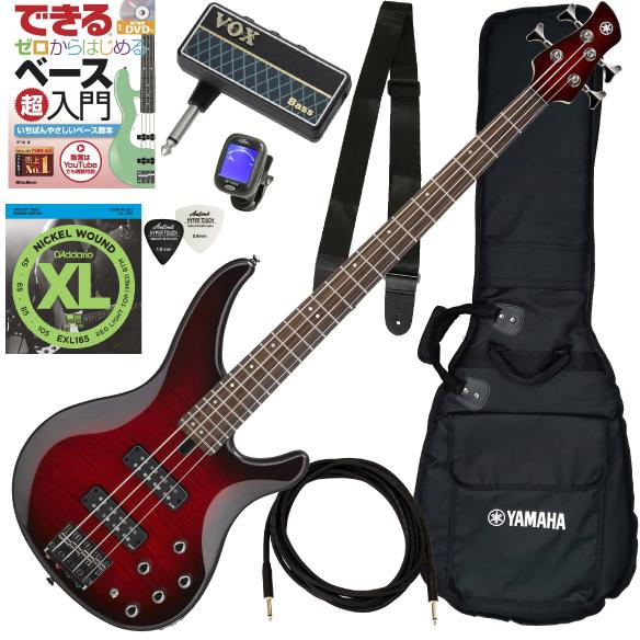 YAMAHA（ヤマハ） 調整済で弾きやすいヤマハTRBX604FM エレキ