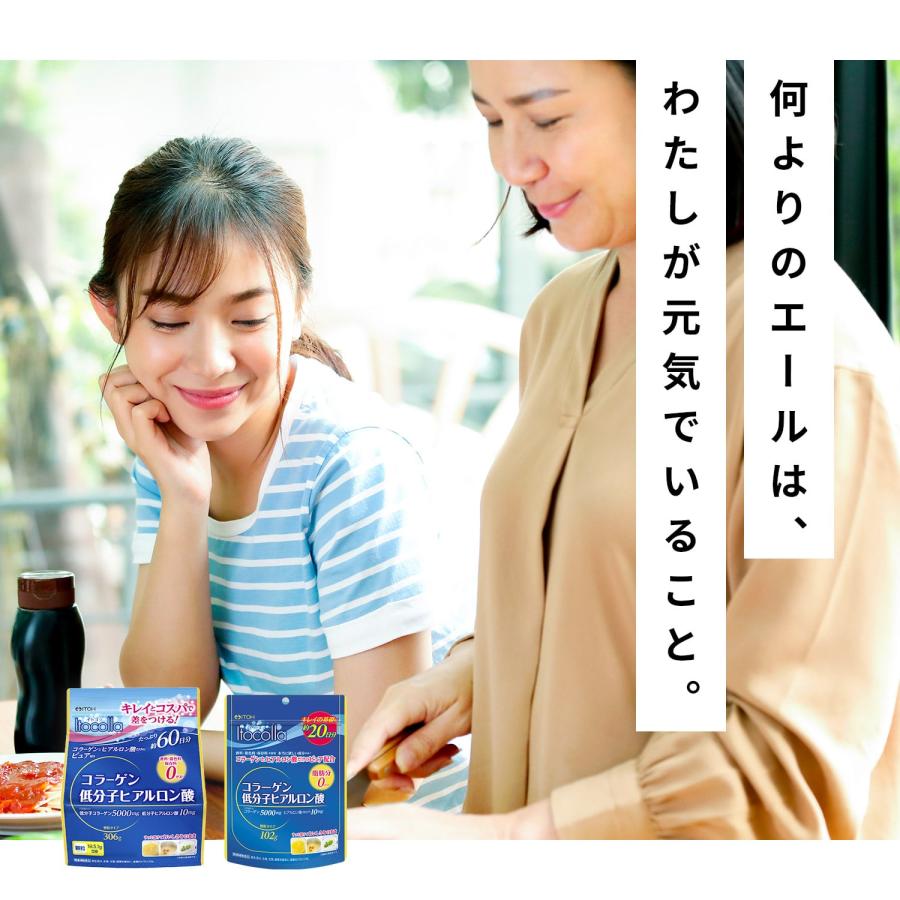 コラーゲンパウダー【イトコラ コラーゲン低分子ヒアルロン酸 60日分】ピュア配合 コラーゲン粉末 低分子コラーゲン ヒアルロン酸 | 井藤漢方製薬 | 03
