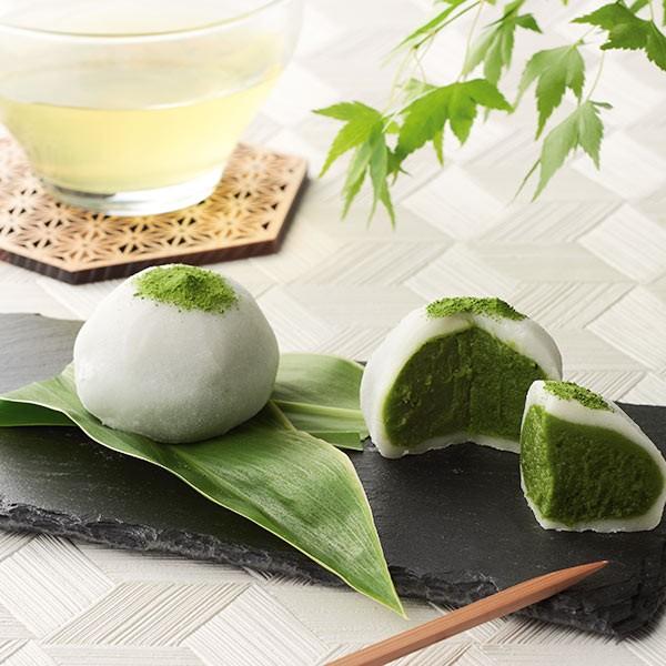御中元 お中元 帰省土産 夏ギフト お菓子   抹茶スイーツ スイーツ プレゼント ギフト  抹茶 和菓子 大福 お菓子 おかし  宇治抹茶だいふく 6個入 あすつく | 伊藤久右衛門 | 04