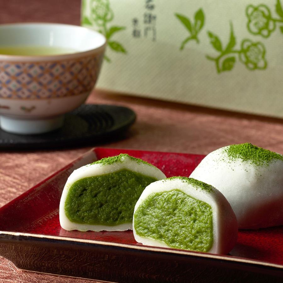 お年賀 お菓子 2021 和菓子 お取り寄せ ギフト プレゼント 抹茶だいふく6個 宇治煎茶長寿100ｇセット 和三盆 大福 抹茶大福 スイーツ 2018 京都名物 お土産 095197 抹茶スイーツ宇治茶 伊藤久右衛門 通販 Yahoo ショッピング