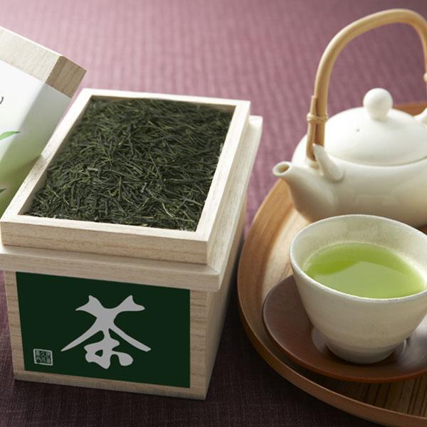 母の日 お菓子 プレゼント ギフト   抹茶スイーツ お取り寄せ 新茶 ギフト 緑茶 煎茶 茶葉 宇治新茶 木箱入り（70g袋&times;2）送料込み &sect; 京都