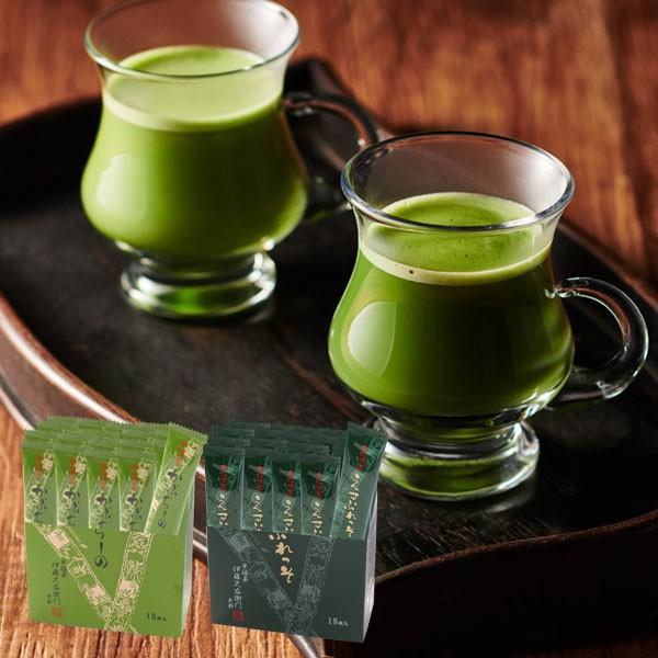 お歳暮 御歳暮 プレゼント ギフト お菓子 お茶 抹茶スイーツ スイーツ プレゼント ギフト 宇治抹茶カプチーノ/エスプレッソ 抹茶 18本入 伊藤久右衛門 | 伊藤久右衛門