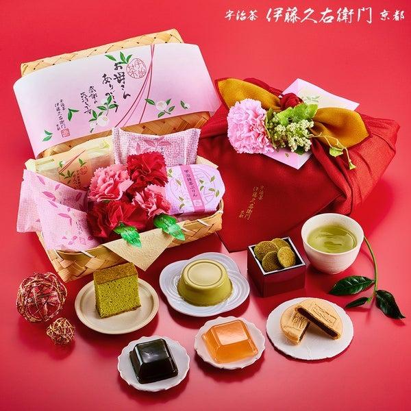 おまとめ品heyco公式アカウント01様ご確認用 敬老の日 2026 ギフト お菓子 お茶 抹茶スイーツ フラワー＆花咲く竹