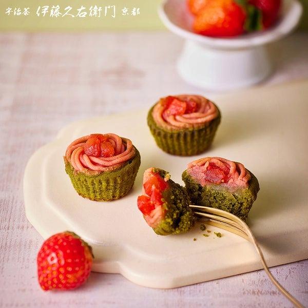 伊藤久右衛門 2026 ギフト お菓子 抹茶いちごケーキ お茶苺トルテ 4個