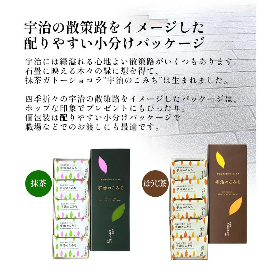 お歳暮 御歳暮 プレゼント ギフト お菓子 お茶 抹茶スイーツ スイーツ プレゼント ギフト 宇治抹茶 ほうじ茶 宇治のこみち5個入 あすつく | 伊藤久右衛門 | 06