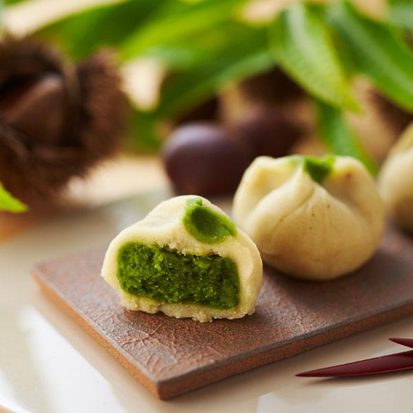 お歳暮 御歳暮 プレゼント ギフト お菓子 お茶 抹茶スイーツ 宇治抹茶栗きんとん 6個入 § 60代 70代 80代 ギフト 和菓子 § 伊藤久右衛門 | 伊藤久右衛門 | 04