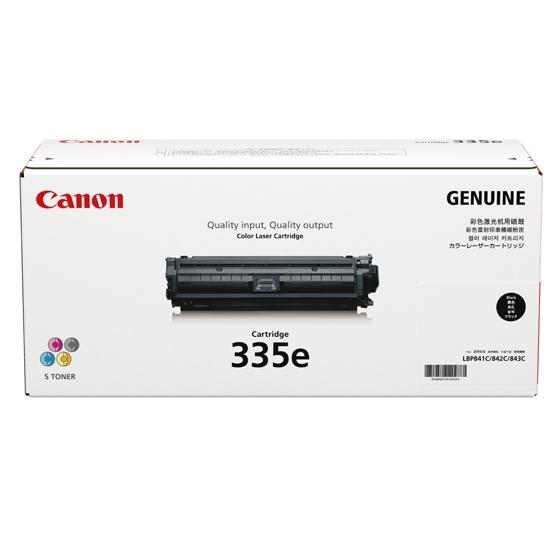 CANON(キヤノン)　純正品　トナーカートリッジ　335e　BK　(ブラック)