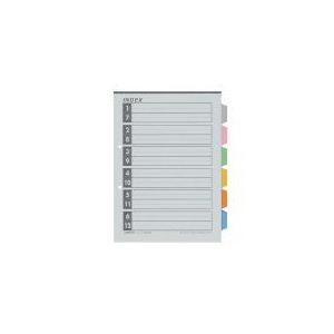 ジョインテックス インデックスA4S 6色6山 100組 D027J-6Y10