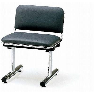 ＴＯＫＩＯ【藤沢工業】　ロビーチェア（待合室用長椅子）背付・布張りタイプ　１人用　FTL-1 W500xD540xH660mm