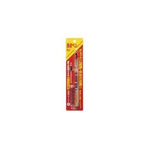 プラチナ万年筆 ソフトペンスケルトン軸<限定販売>赤10本入