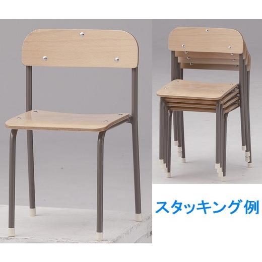 TOKIO【藤沢工業】 キッズチェア YC-04-4 4脚入り : イトー事務機 
