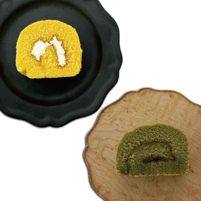 【ムンスロールケーキ・抹茶ロールケーキ（各１本）】お取り寄せスイーツ | 