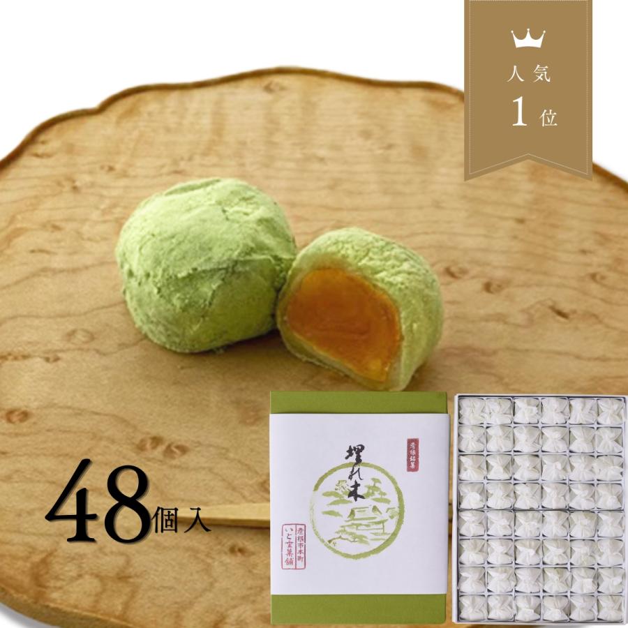 彦根銘菓　埋れ木(４８個入)　柔らかな求肥と抹茶の和三盆　風味が際立つ井伊直弼公縁の御菓子 和菓子ギフト お祝い 御見舞い お土産 贈り物 老舗 プレゼント_15