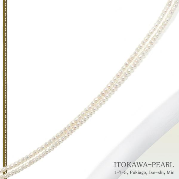 ベビーパールロングネックレス(106.5cm)あこや真珠ネックレス＜2.5 