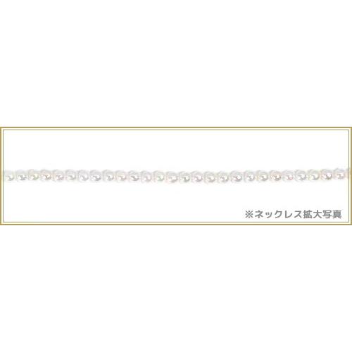 あこや真珠ベビーパールネックレス＜3〜3.5mm＞アジャスター・シルバー N-12974_3