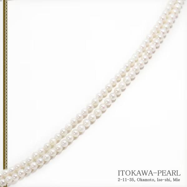 ベビーパールロングネックレス(81cm)あこや真珠ネックレス＜2.5〜3mm＞N-12981の画像