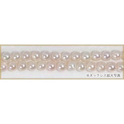 ベビーパールロングネックレス(82cm)あこや真珠ネックレス＜3〜3.5mm＞N-12992の画像