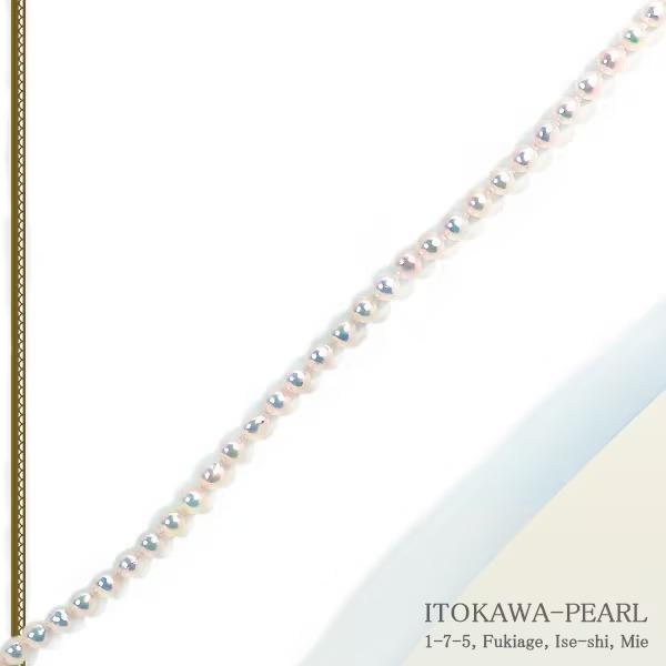 ベビーパールロングネックレス(66cm)あこや真珠ネックレス＜4.5〜5mm