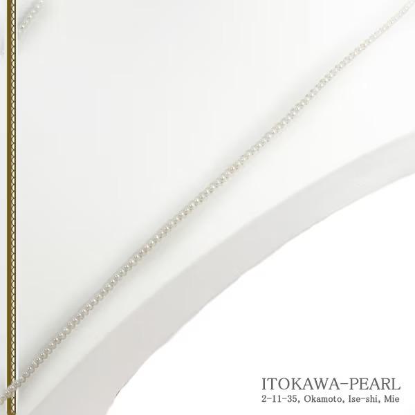 ベビーパールロングネックレス(81cm)あこや真珠ネックレス＜2.5〜3mm＞N-13020の画像
