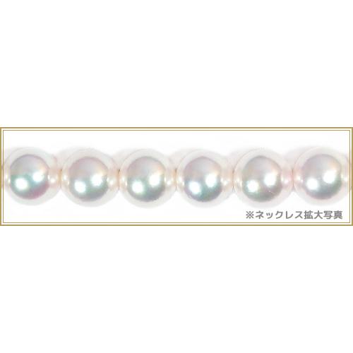 花珠真珠2点セットあこや真珠ネックレス＜8.5mm＞鑑別書付 NE-1908