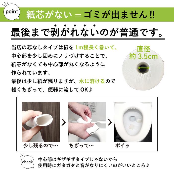 【36個に変更】トイレットペーパー シングル 5倍巻き 業務用 芯なし イットコ 250m 6ロール 6パック 紙幅107mm ミシン目なし 10250010 KS [re]｜itoman｜05