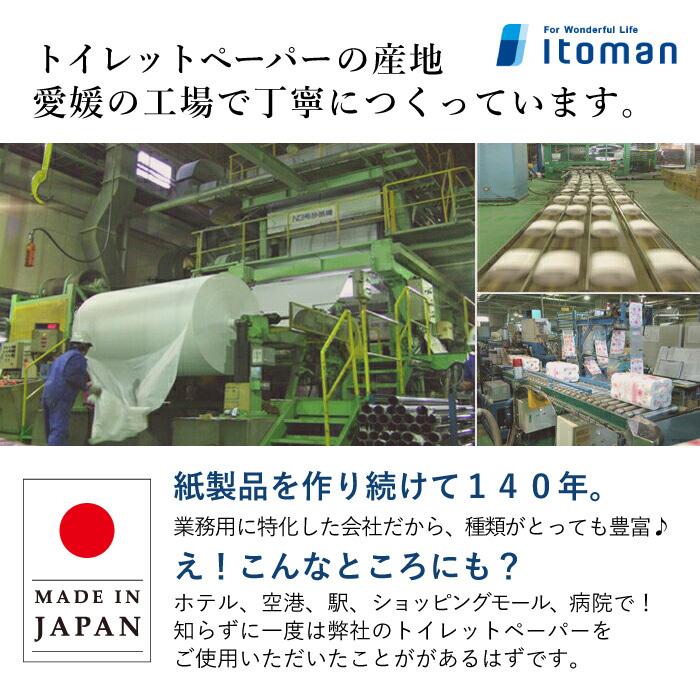 ペーパータオル 中判 業務用 200枚 イットコ ライトタオル ハード 30袋 50200029 無漂白 日本製 まとめ 箱 送料無料 KS｜itoman｜14