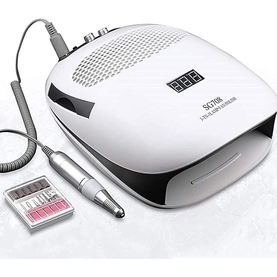 3 In ネイル その他ネイル 1ネイル集塵機 強力なuvゲル硬化ドライヤーネイルランプ ネイルドリル In 多機能電動ネイルドリルマシン プロ用掃除機 140w いとまさ商会 バーゲンセール