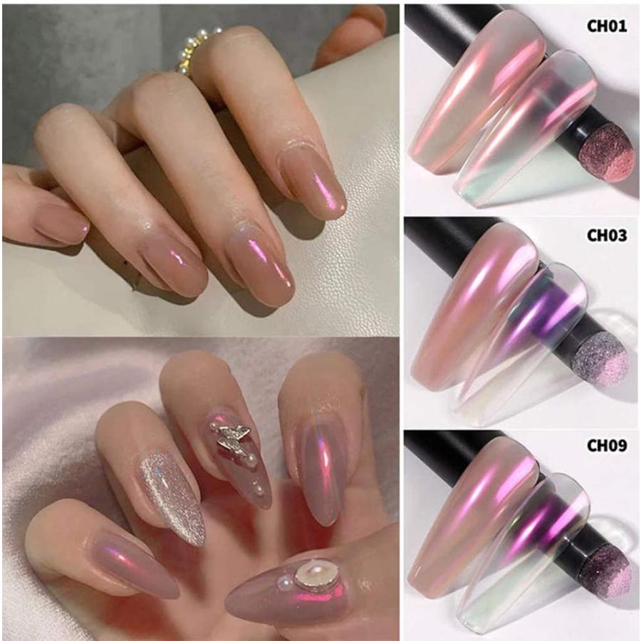 セール 登場から人気沸騰 ネイル 8色セット 透明感マルチクロム ミラーパウダークッションペン ネイルパウダーペン ネイルアート Www Threeriversofs Com