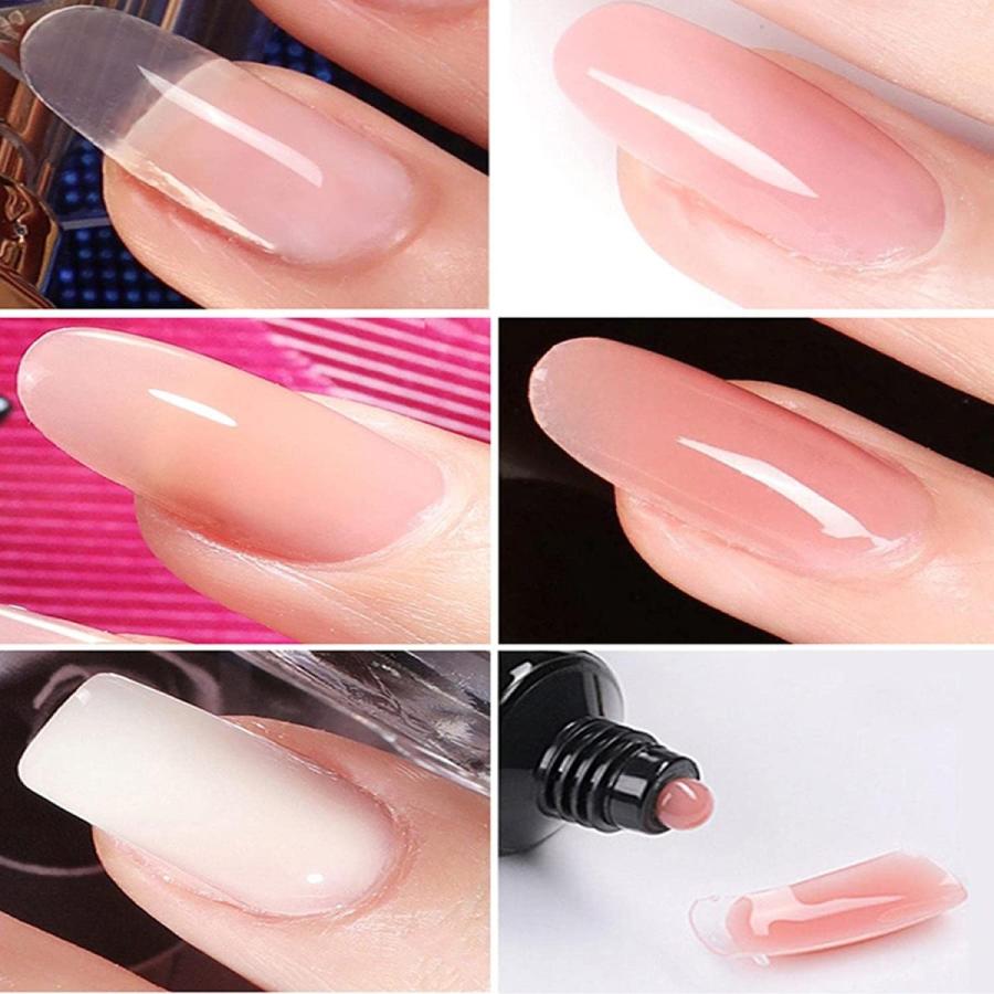 希少 ネイル Uvランプ付きジェルネイルエクステンションキット スリップソリューション付きネイルスターターキット用ベーストップコートジェル 初心者スターターdi Www Threeriversofs Com