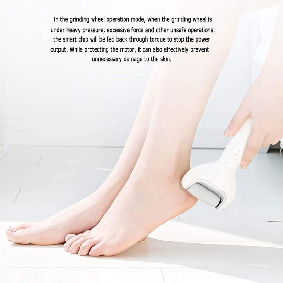 電気足カルスリムーバー充電式 ポータブル電子フットファイルペディキュアツール 電気カルスリムーバーキット ハードクラックドライスキン理想的なギフト 正規代理店