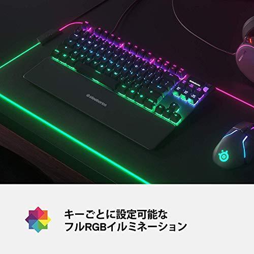 安い購入 キーボード ゲーミング テンキーレス 日本語配列 Steelseries 国内正規品 Apex ディスプレイ搭載 有機el Omnipointスイッチ Jp Tkl Pro マウス キーボード 入力機器