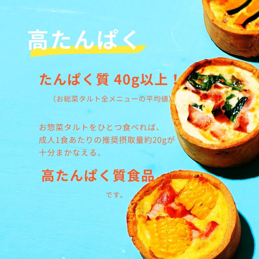 お惣菜タルト キッシュ 選べる6個セット グルテンフリー 冷凍 おかず チーズ 惣菜 ランチ オードブル ホームパーティー  送料無料 |  | 01
