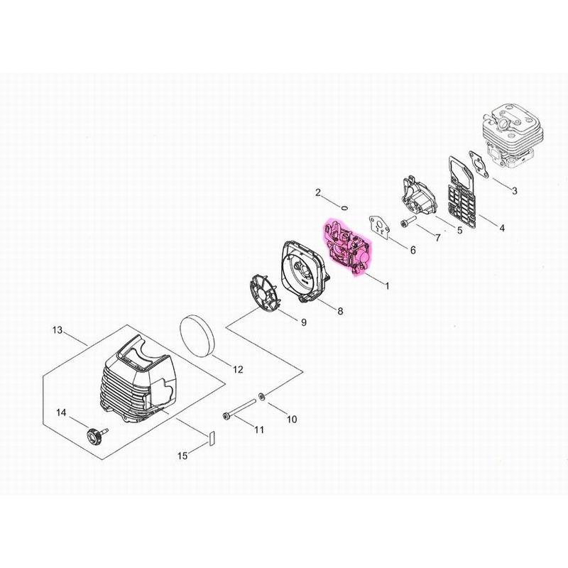 ヤマビコ 共立 キャブレタASSY 刈払機 SRE2730 用 部品番号 ヤマビコ 共立 キャブレタASSY 刈払機 SRE2730 用 部品番号
