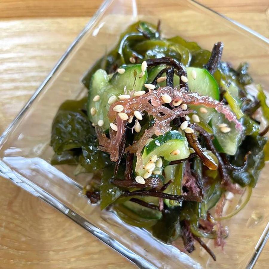 いとしま 海のサラダ【山下商店】海藻　かいそう　海の恵　ミネラル　糸島　水で戻すだけ　さらだ　酢の物　和物 |  | 04