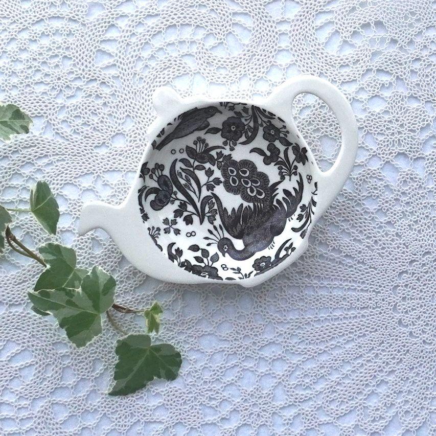 BURLEIGH（バーレイ） ブラック リーガルピーコック ティーポット