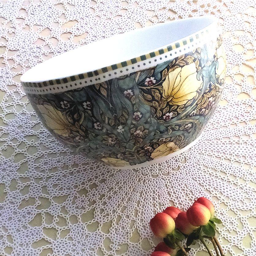 ウィリアムモリス ピンパーネル ボウル グリーン系 緑 William Morris 小鉢 鉢 イタリアデザイン Twin236 いとし屋ついん ヤフー店 通販 Yahoo ショッピング